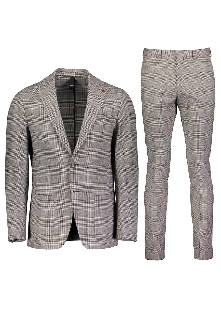 

Приталенный костюм ROY ROBSON, коричневый/светло-коричневый