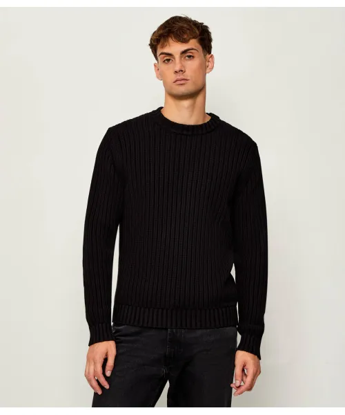 

Свитер sribben_1 Regular fit Hugo, черный