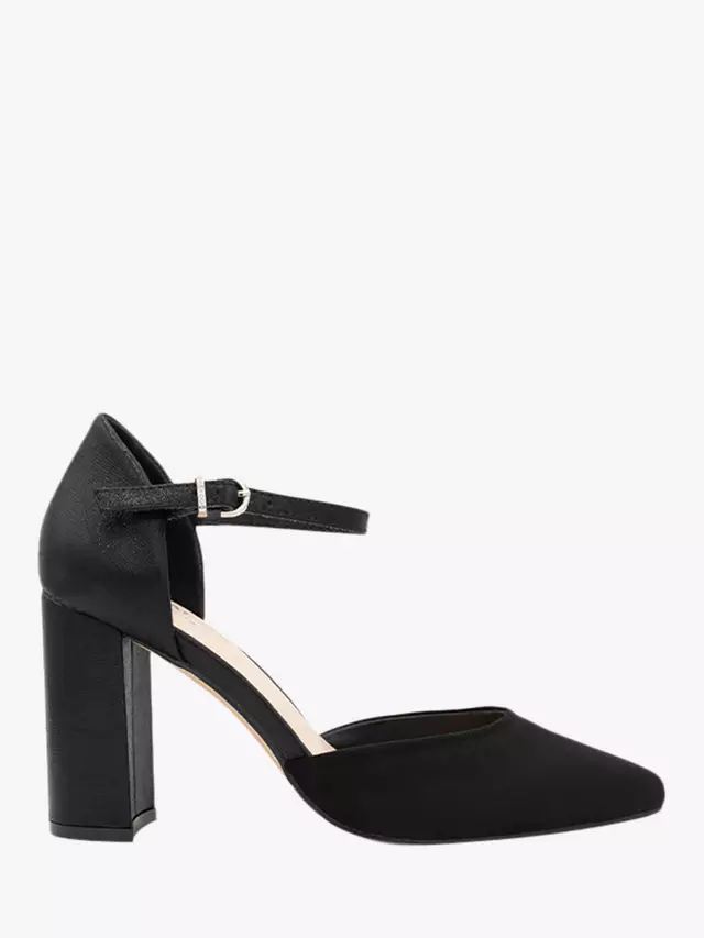 

Туфли-лодочки Paradox London Rana Micro Suede Block Heel, черный