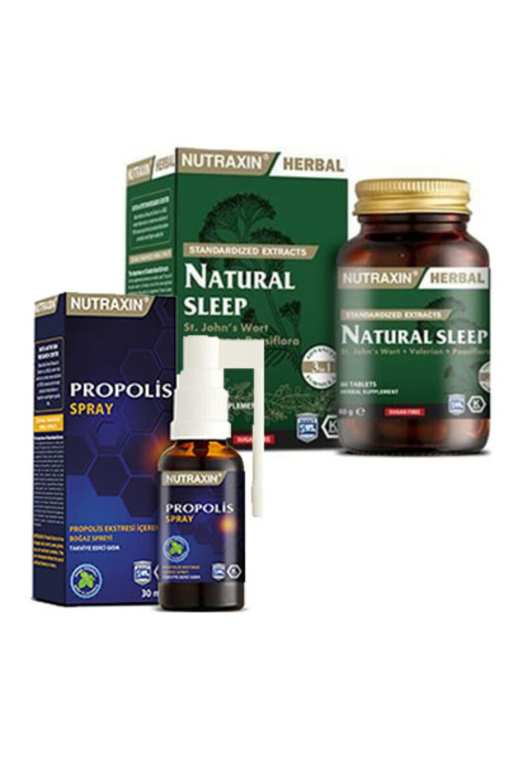 

Nutraxin Натуральный спрей для сна и прополиса