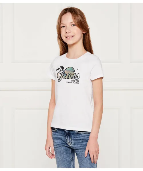 

Футболка Regular fit Guess, белый