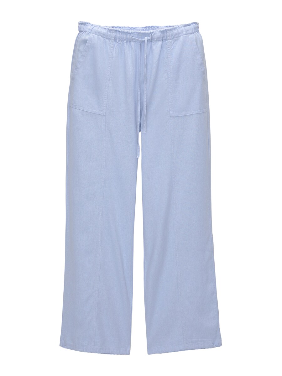 

Тканевые брюки Pull&Bear Loose fit Pants, светло-синий