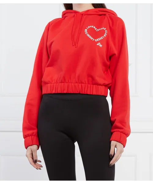 

Толстовка Дионегия Relaxed fit Hugo, красный
