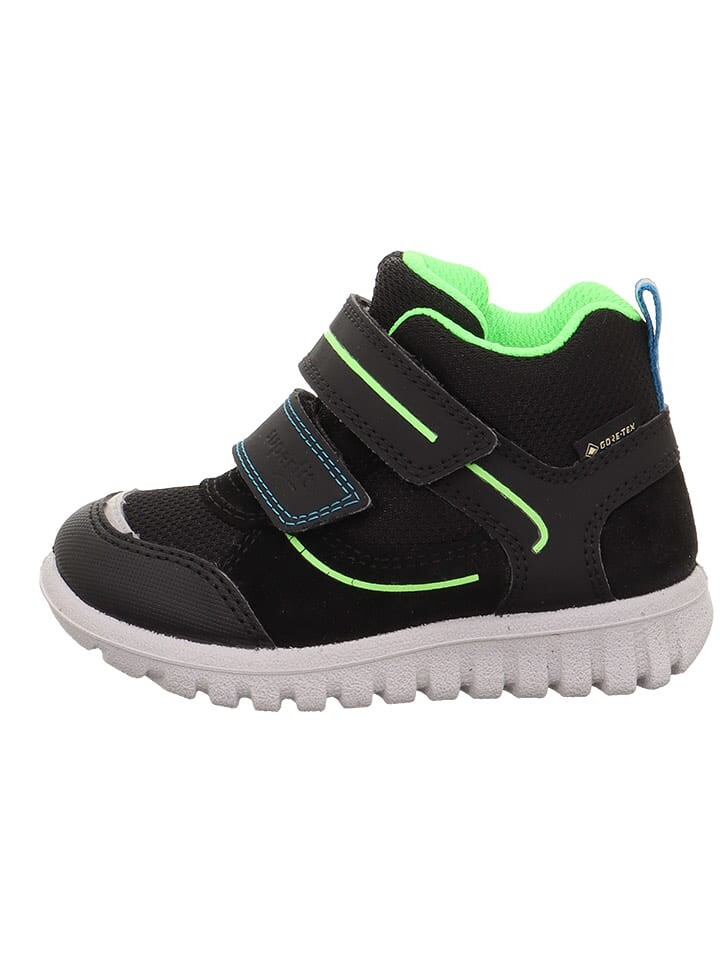 

Высокие кроссовки superfit Leder-Sneakers Sport 7, цвет Schwarz/Grün