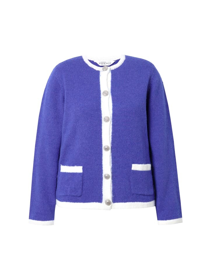

Спортивная куртка Studio Untold Strickjacke, цвет blauviolett