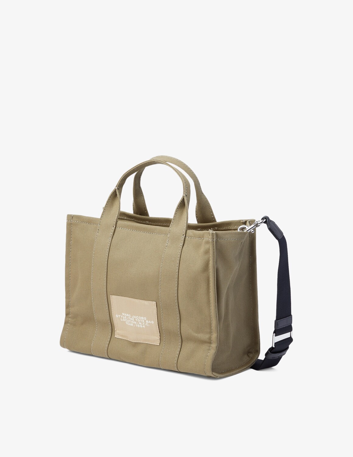 Маленькая сумка-тоут Traveler среднего размера Marc Jacobs, цвет Slate Green — фото 2