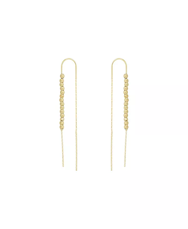 

Серьги-Подвески из стерлингового серебра с цепочкой «дорика» Spero London, gold