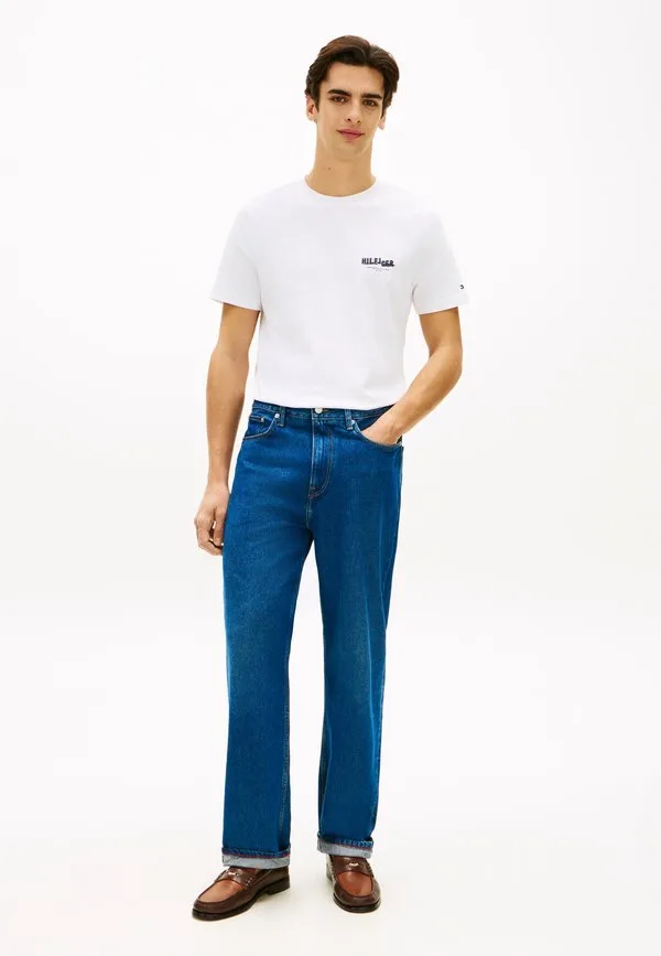 Футболка с круглым вырезом и фотопринтом Tommy Hilfiger, White — фото 2