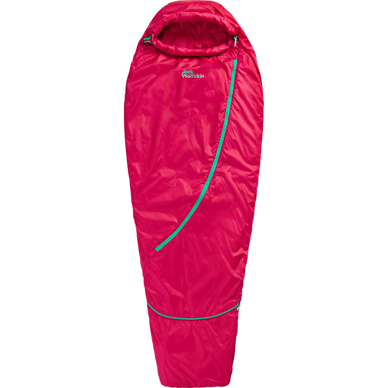 

Детский спальный мешок Grow Up Dreamer Jack Wolfskin, розовый