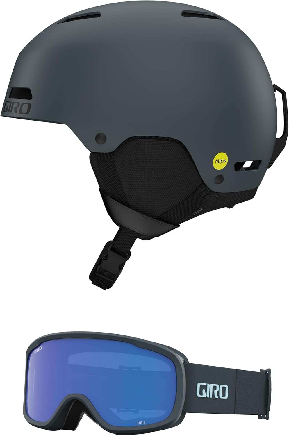 

Горнолыжный шлем Giro Ledge MIPS - сноубордический шлем для мужчин, женщин и молодежи, (Combo) Ano Lime - Ano Lime Flow