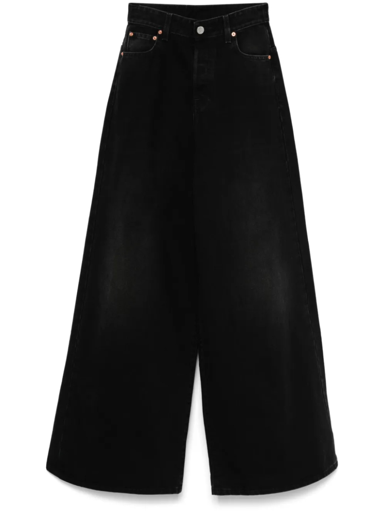 

Джинсы свободного кроя VETEMENTS, черный