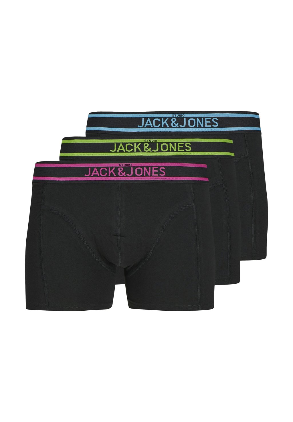 

Брюки 3 PACK JACGLOW Jack & Jones, черный