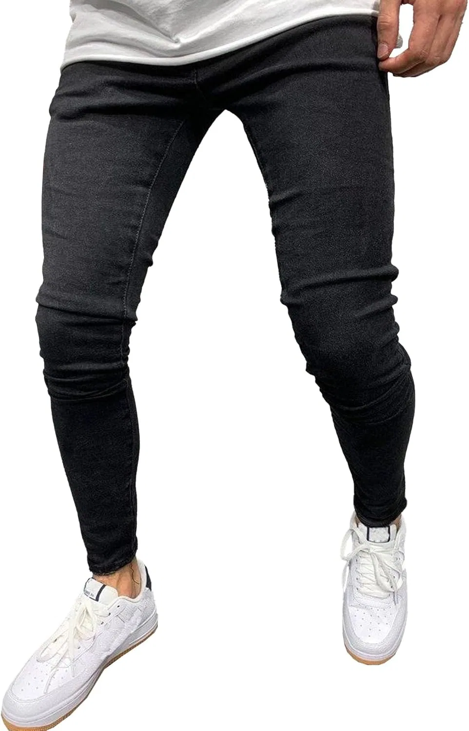 Джинсы скинни Slim Fit Black — фото 2