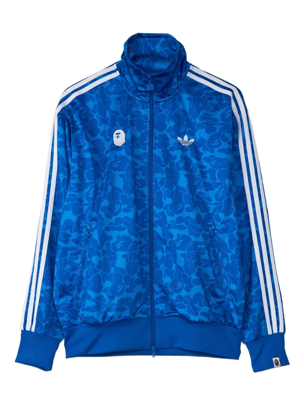 

Куртка Firebird с камуфляжным принтом adidas, синий