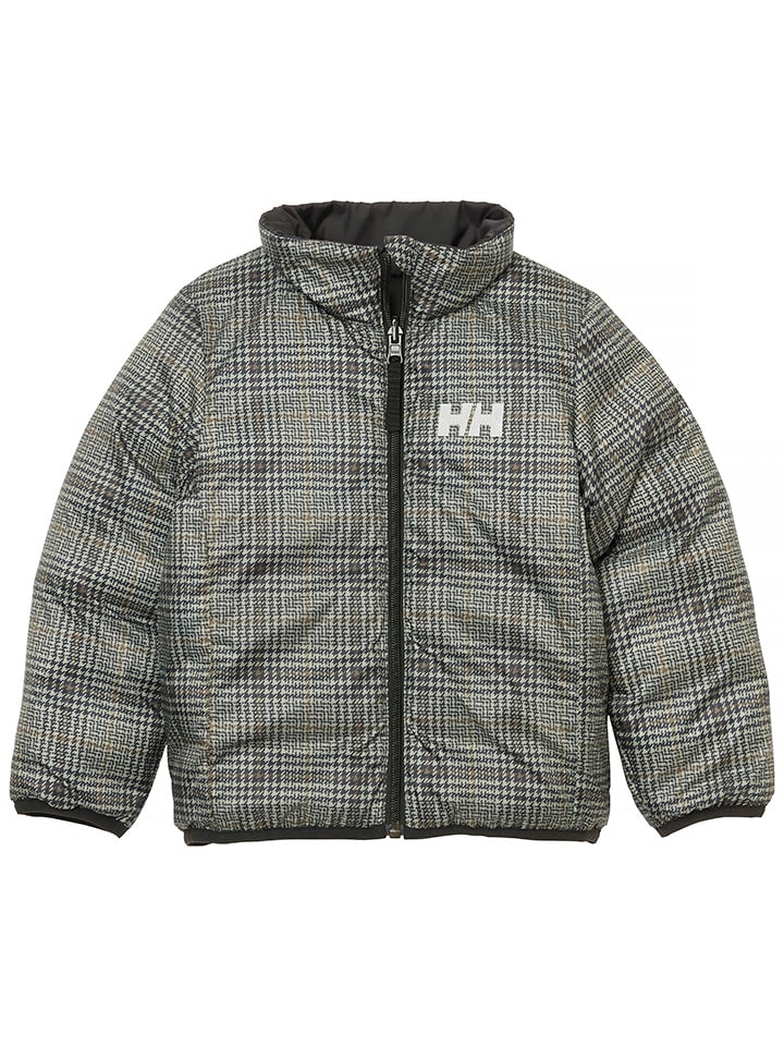 Helly Hansen Двусторонняя стеганая куртка "Dalen" в черно-сером цвете — фото 2