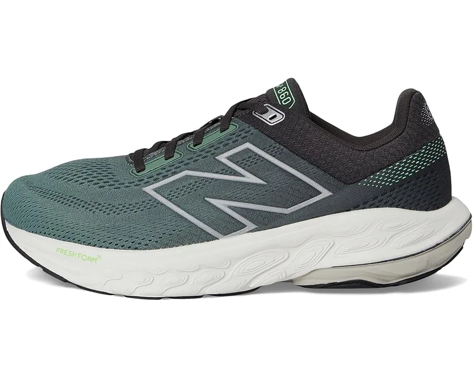 Кроссовки New Balance Fresh Foam X 860 v14, Dark Juniper/Black Cement/Grey Matter — фото 4