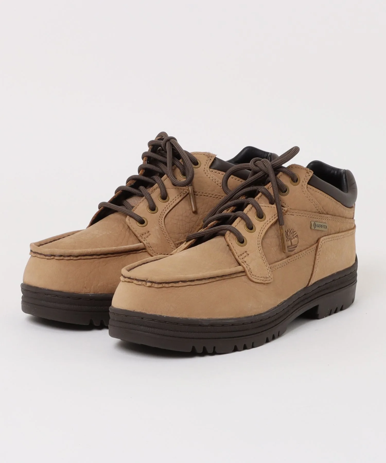 Мужские коричневые ботинки Timberland MocToe GT× коричневые