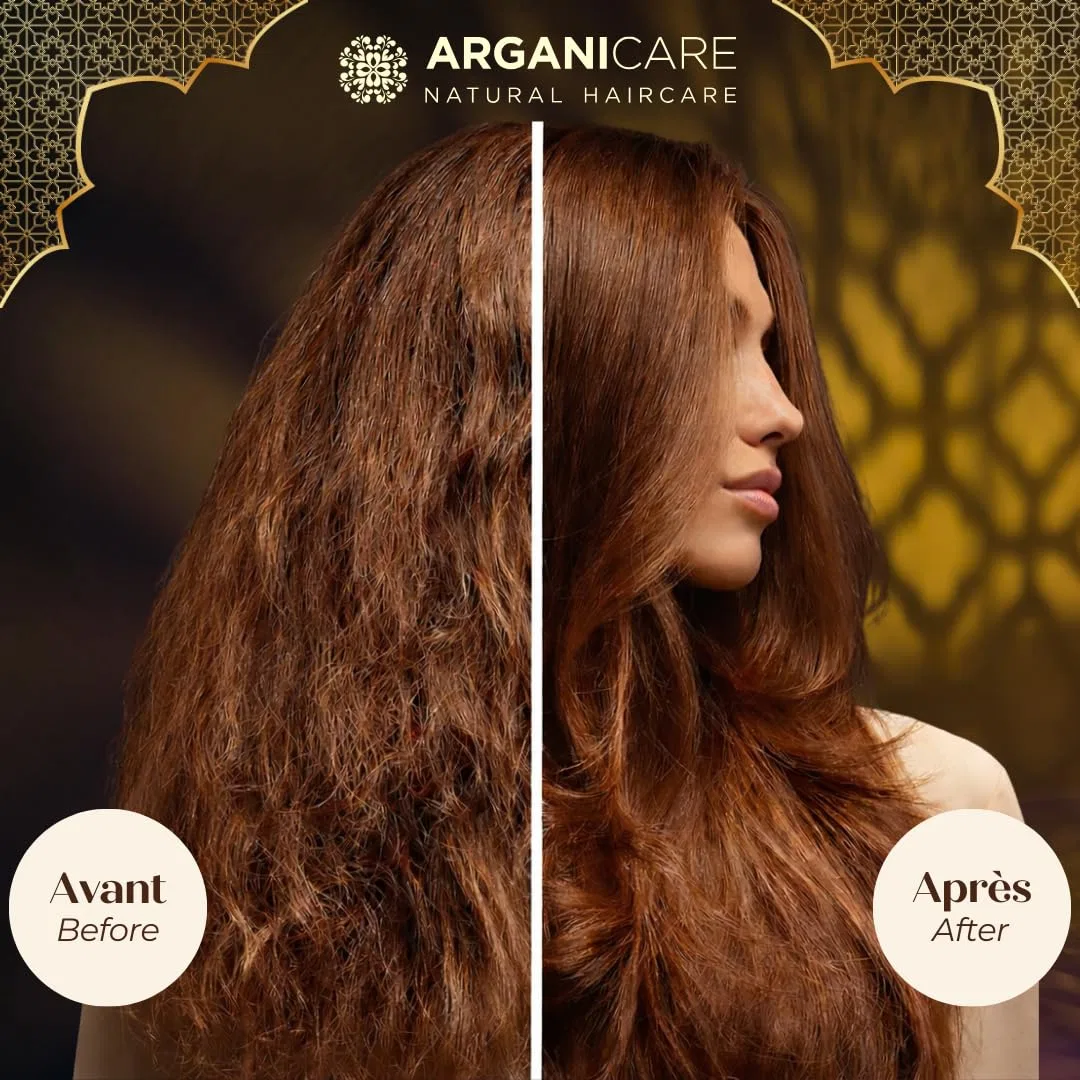 Набор ARGANICARE Keratin: шампунь, маска и сыворотка для волос Arganicare — фото 4