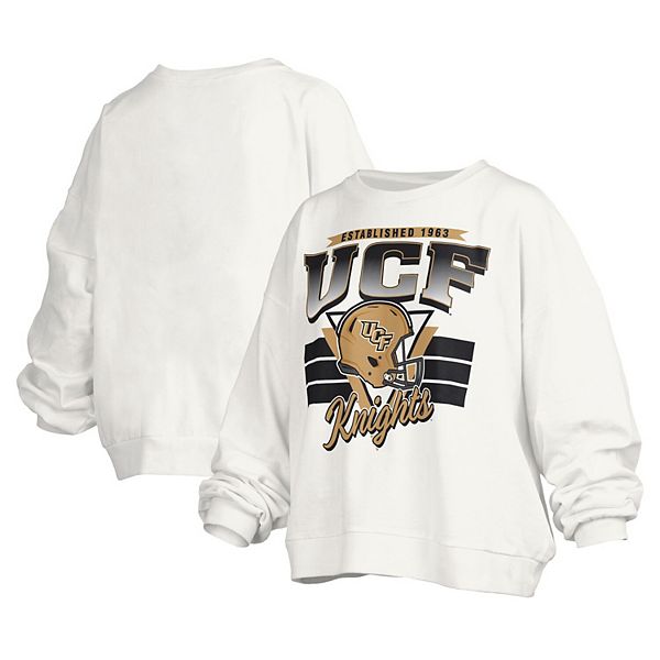 

Женский белый оверсайз свитшот ucf knights janice retro logo Pressbox
