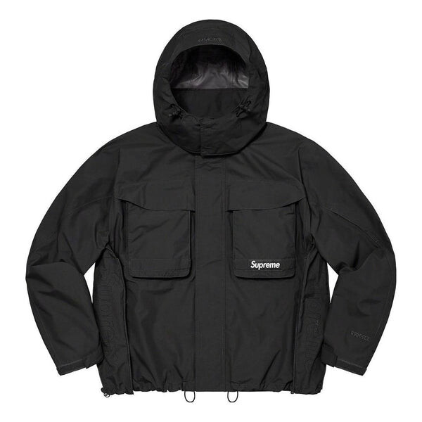 

Куртка gore-tex paclite lightweight shell jacket 'black' Supreme, черный