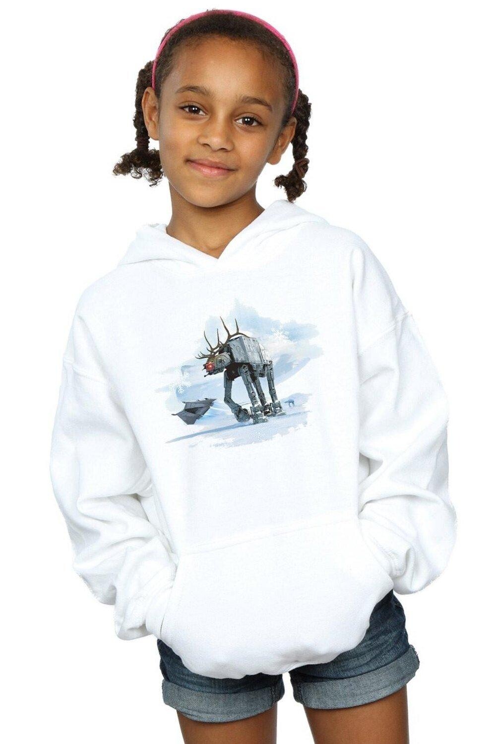

Толстовка Christmas AT-AT с оленями Star Wars, белый