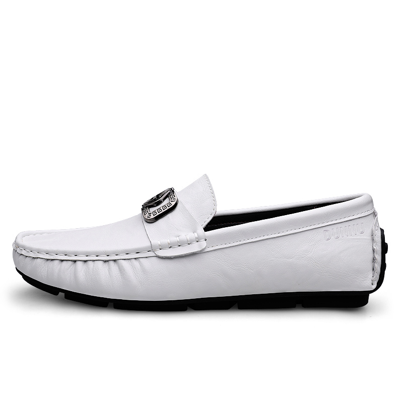 

Dunnu Мужские повседневные кроссовки низкие черно-белые, цвет White