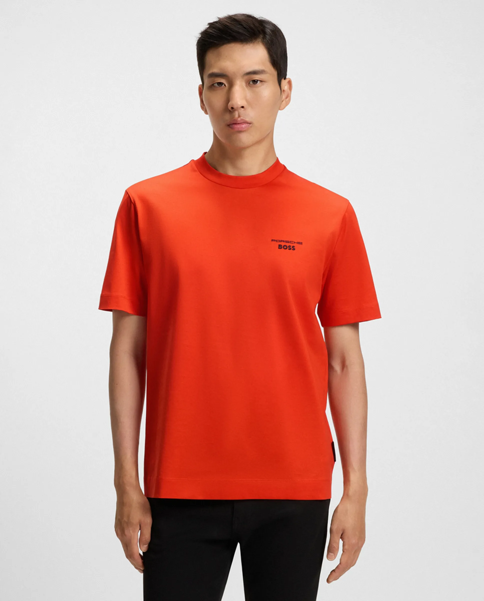 

Футболка мужская с коротким рукавом больших размеров Boss, красный