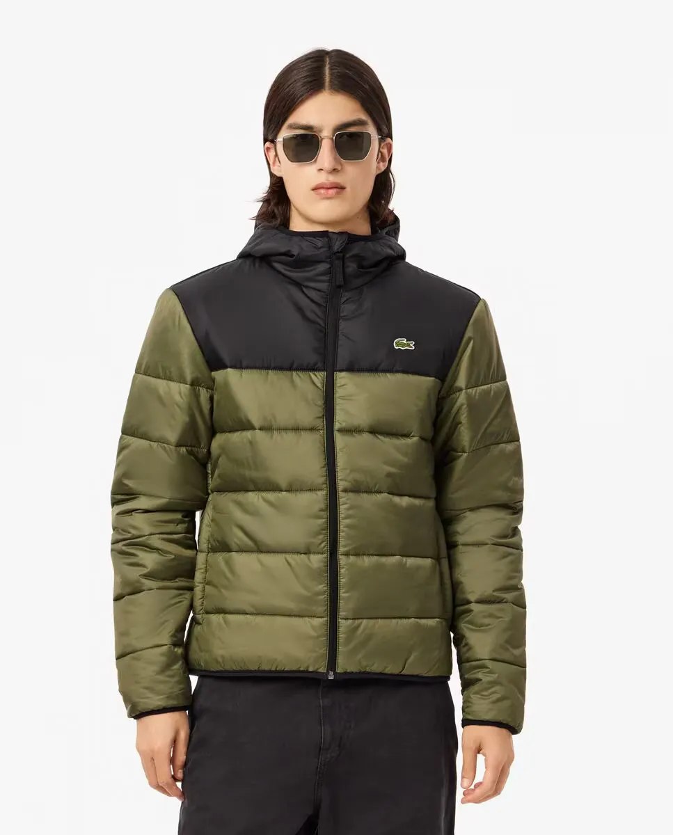 

Куртка мужская водонепроницаемая стеганая Lacoste, темно-зеленый