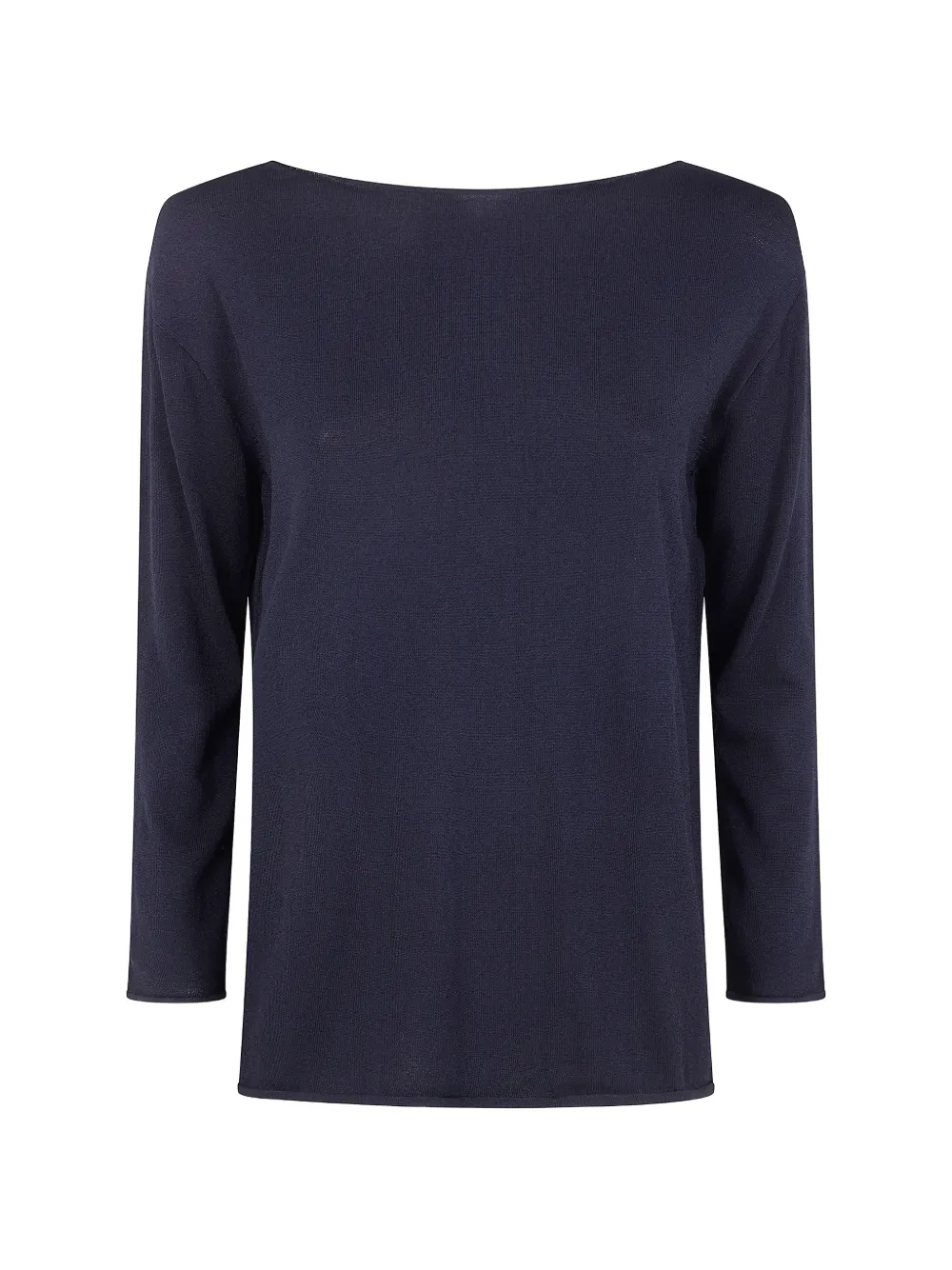 

Трикотаж с вырезом "лодочка" Liviana Conti, синий