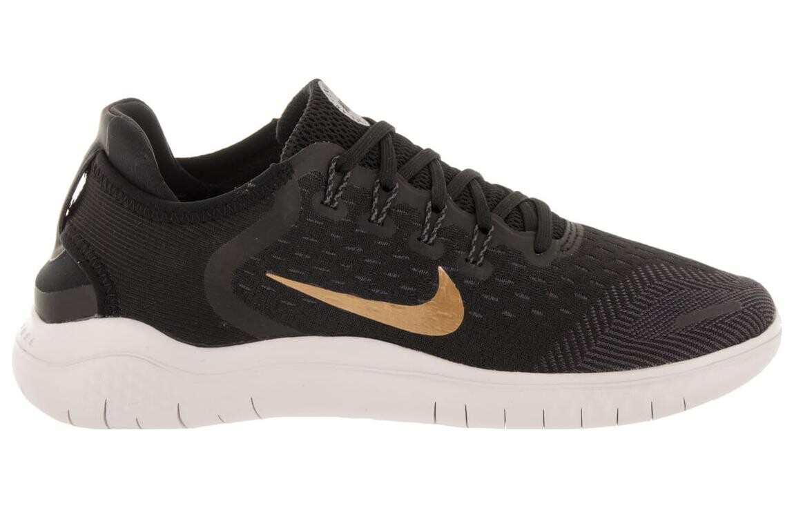 Кроссовки Nike Free RN для женщин, Black/Gold — фото 2