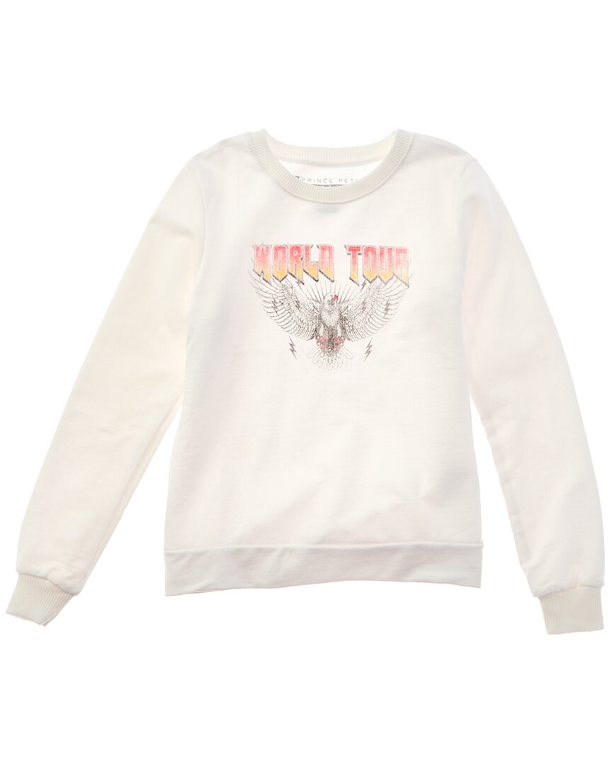 

Принц Питер Мировой тур Орел Кроп-пуловер Prince Peter, белый