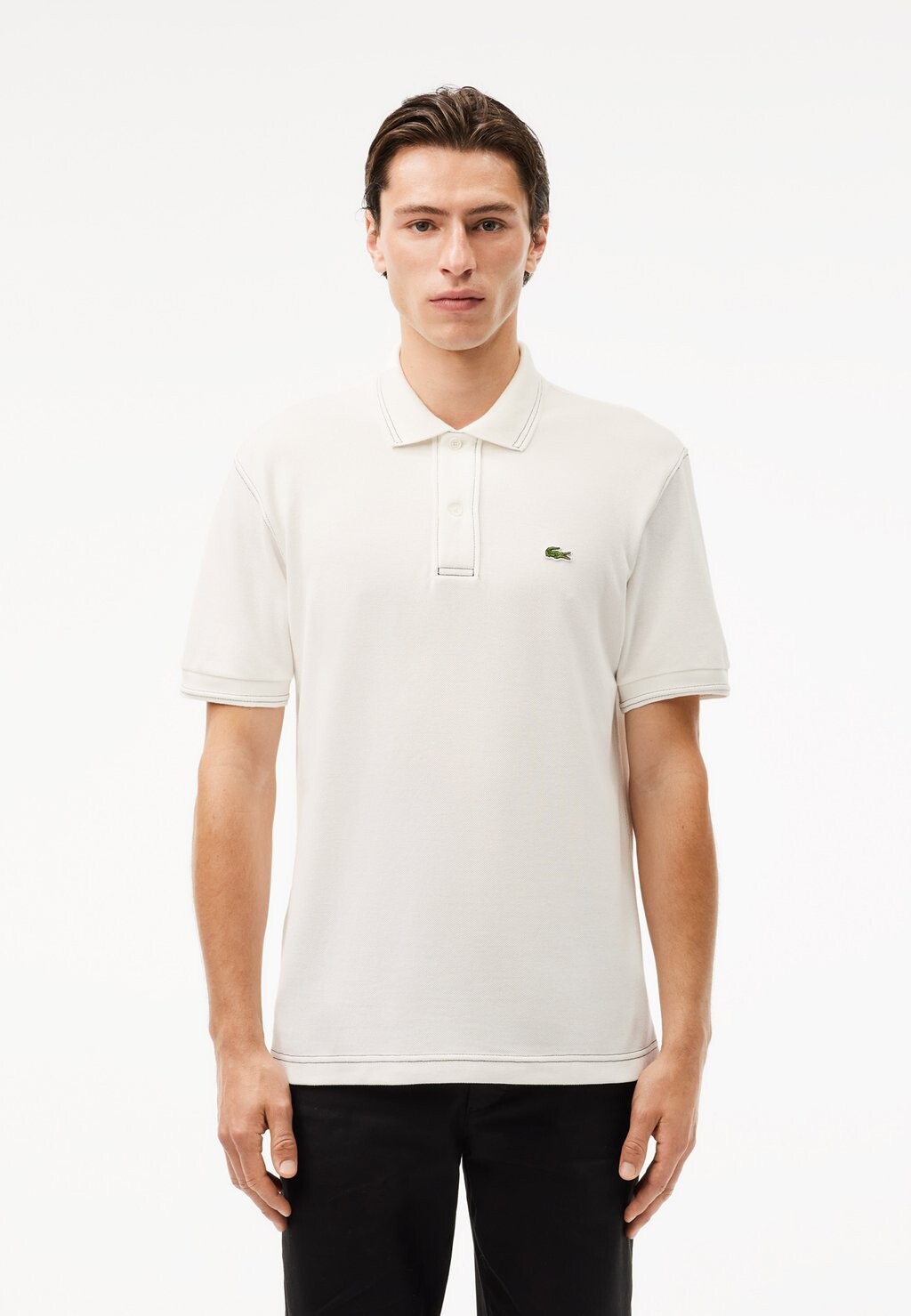 

Рубашка поло Lacoste, белый
