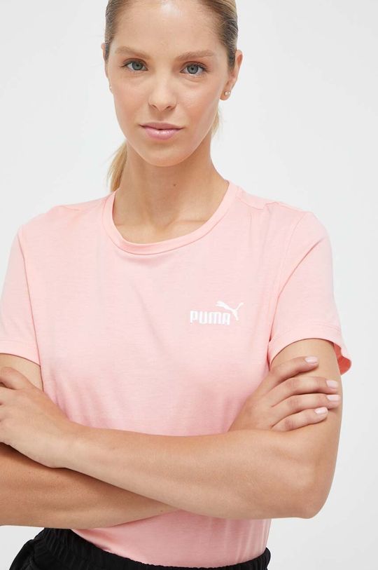 

Хлопковая футболка 848331 Puma, розовый