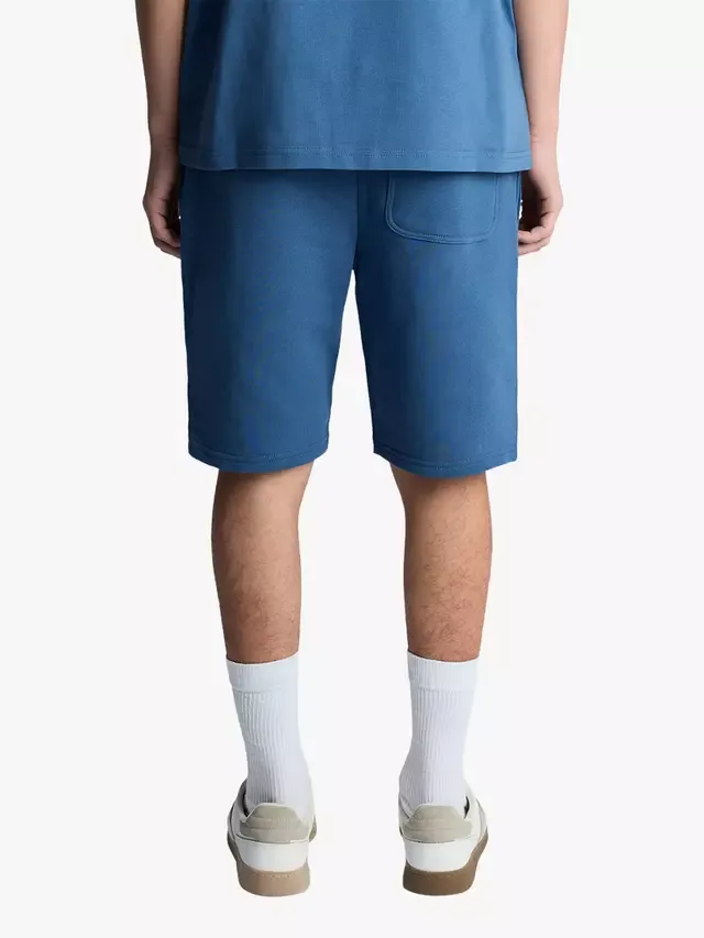 Детские хлопковые спортивные шорты, темно-васильковый цвет Lyle & Scott — фото 4