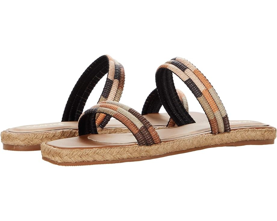 

Сандалии KAANAS Shikoku Multicolored Yute-Wrapped Flatform, цвет Honey