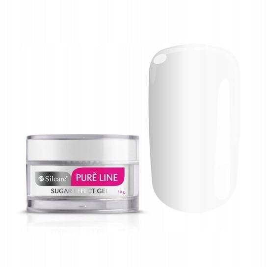 

Г белого геля для украшения, например, сахарной посыпки Silcare Pure Line Sugar Effect 10