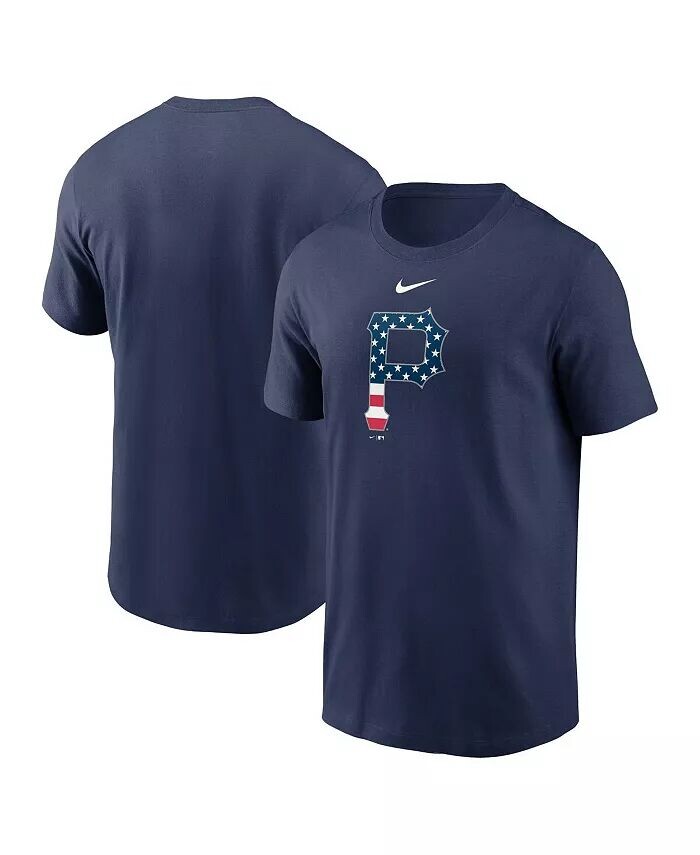 

Мужская темно-синяя футболка Pittsburgh Pirates Americana Nike, синий