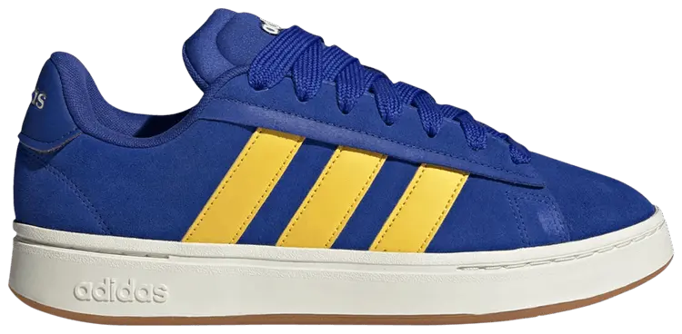 

Кроссовки adidas Grand Court Alpha 'Lucid Blue Utility Yellow', синий