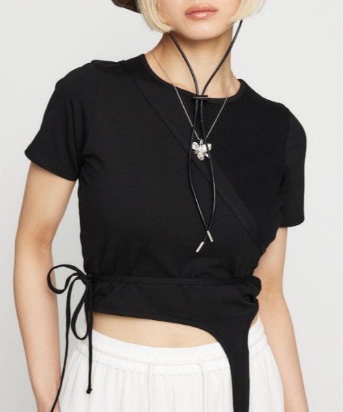 

Футболка, крой оверсайз, бренд Lagua Gem, цвет черный