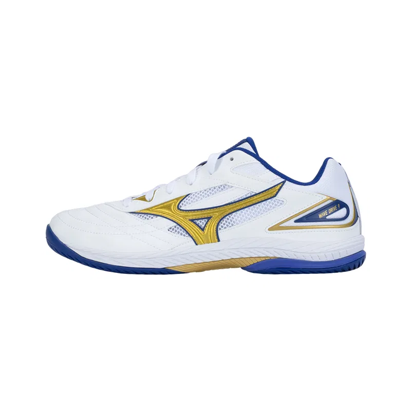 Кроссовки для настольного тенниса Mizuno WAVE DRIVE 9 Luxury Gold Blue