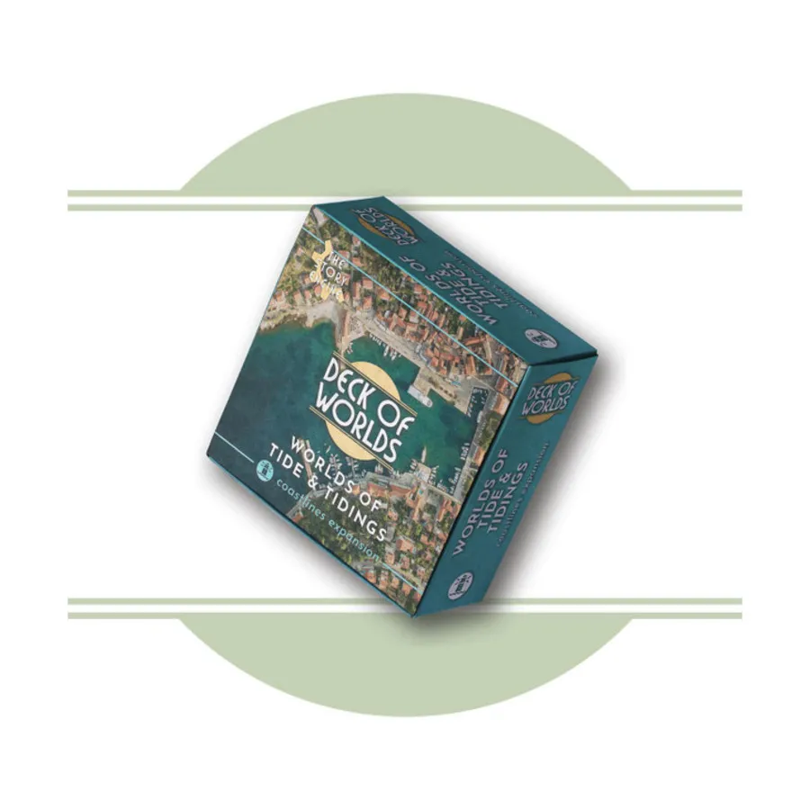 

Бокс-сет Worlds of Tide & Tidings - Coastlines Expansion, Deck of Worlds
