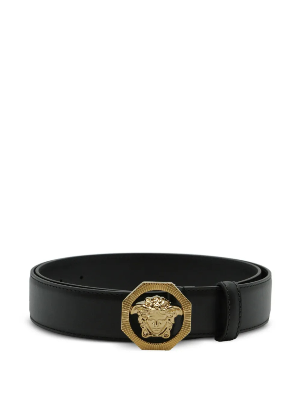 

Ремень с головой Медузы Versace, черный