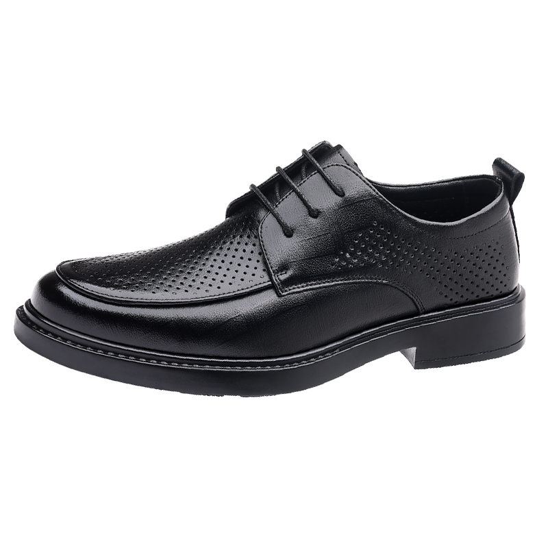

British knights Мужские повседневные туфли черные в перфорированном стиле, цвет Black-Perforated Style