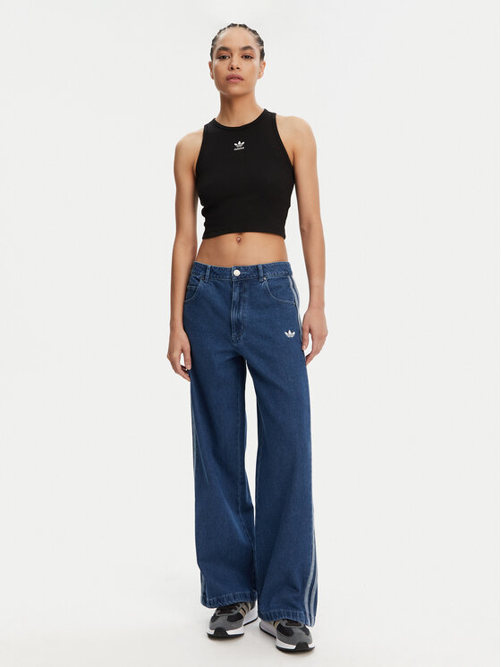 Топ облегающего кроя Essentials IW5736 Adidas, черный — фото 2