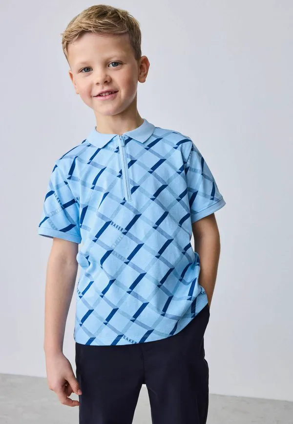 Рубашка поло стандартного кроя Baker By Ted Baker, Blue All Over Print