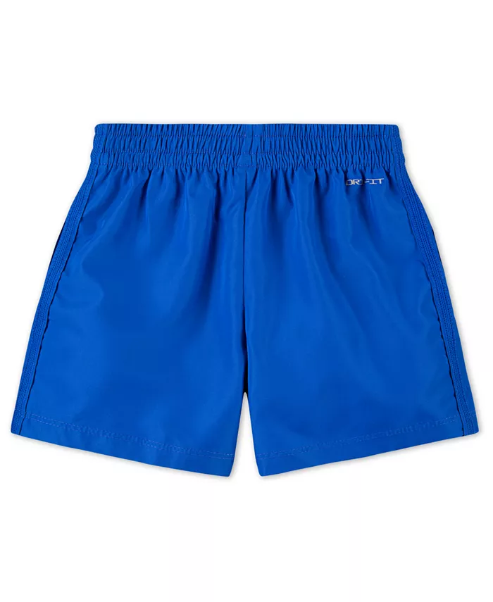 Мальчиковые шорты-слипы 2T-4T Dri-FIT Icon Woven Nike, синий — фото 4