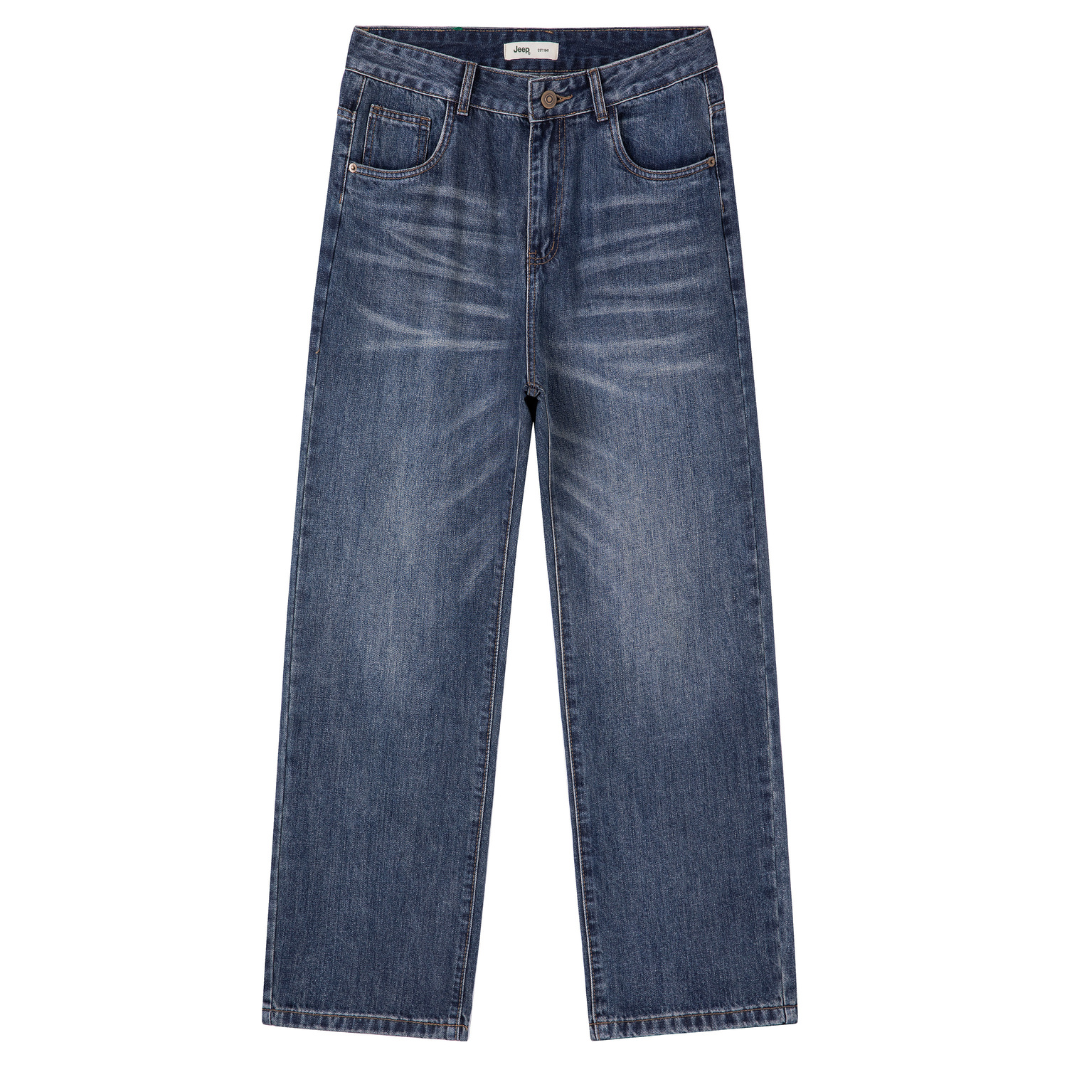 

Jeep Джинсы Unisex P755MWNO02 Blue Moderate Straight Fit