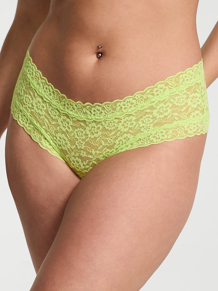 

Кружевные трусики-стринги The Lacie, lace sparkling lime