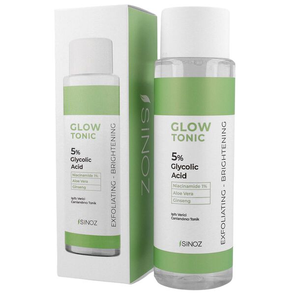 

Отшелушивающий тоник для лица, 200 мл Sinoz Glow tonic