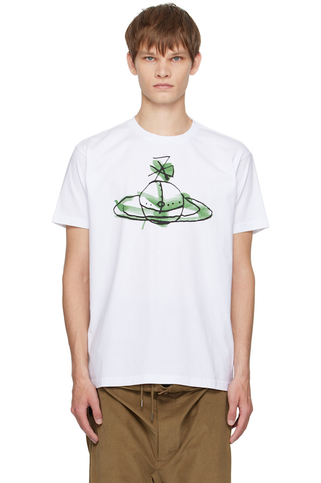 

Классическая футболка Vivienne Westwood, белый